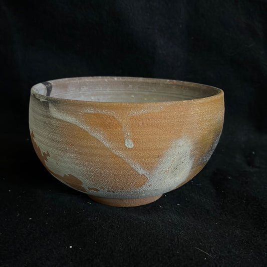 Bowl Unglazed Raku Style